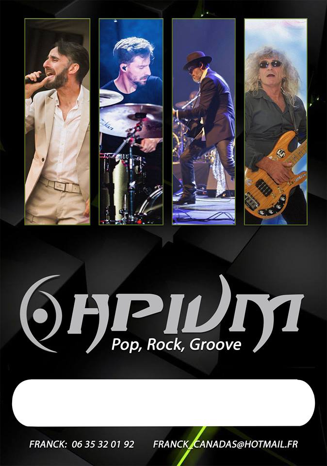 Groupe Ohpium Pop Rock Funk